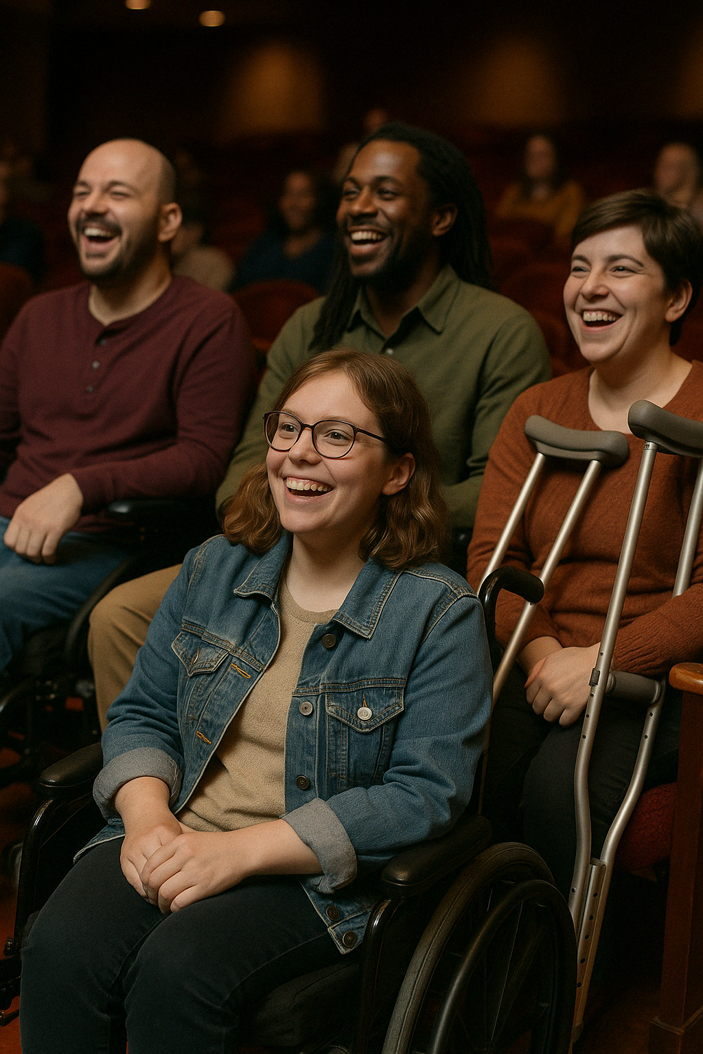 Sortie théâtre avec les résidents