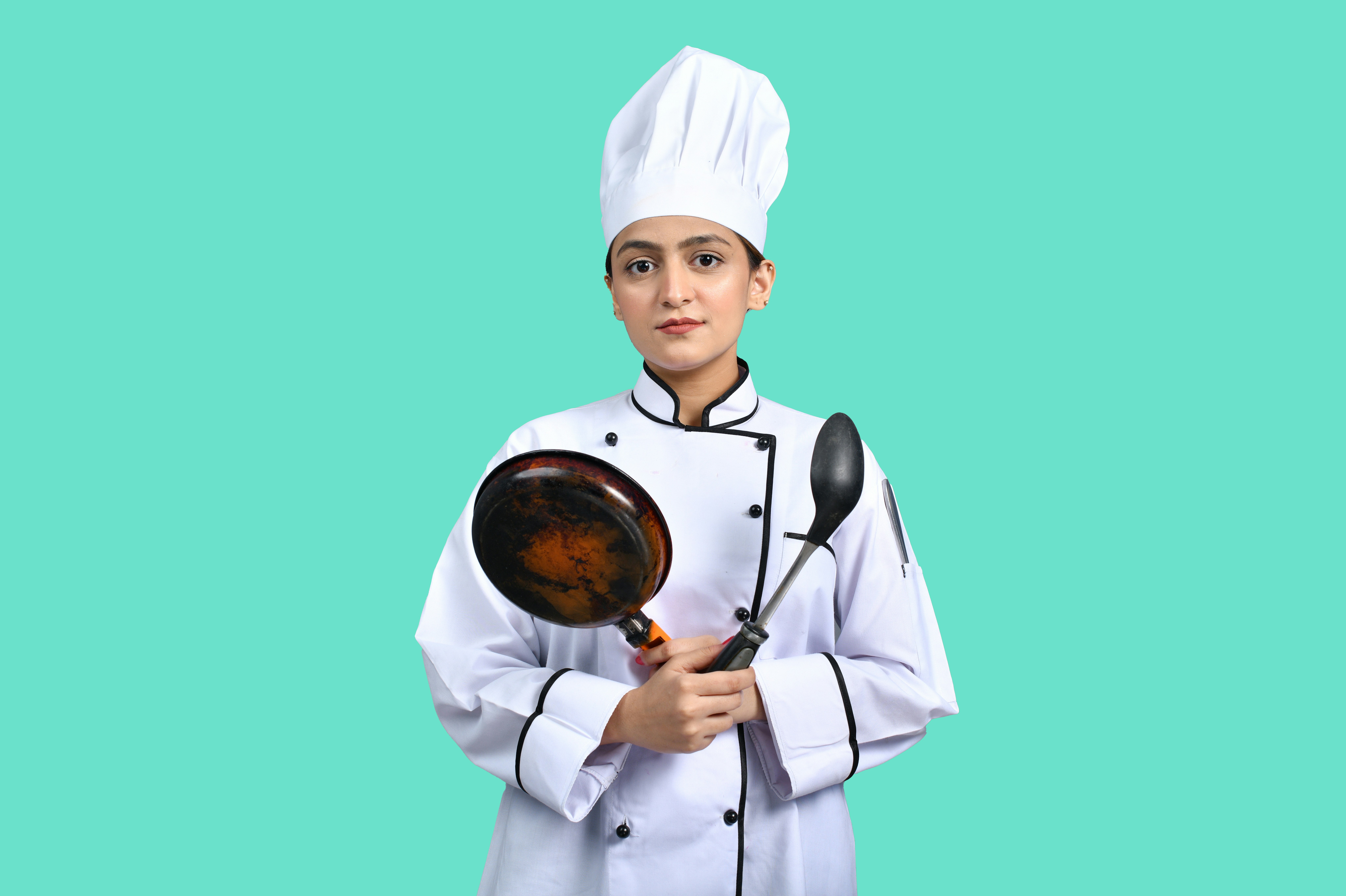 Portrait de Charlotte, Cuisinière